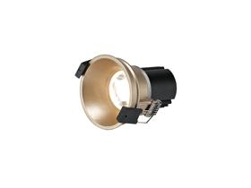 DM201653  Bania 9 Powered by Tridonic  9W 2700K 770lm 36° CRI>90 LED Engine; 250mA Gold Fixed Recessed Spotlight; IP20